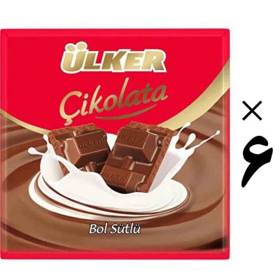 شکلات شیر شکلاتی اولکر 6 عددی Ulker