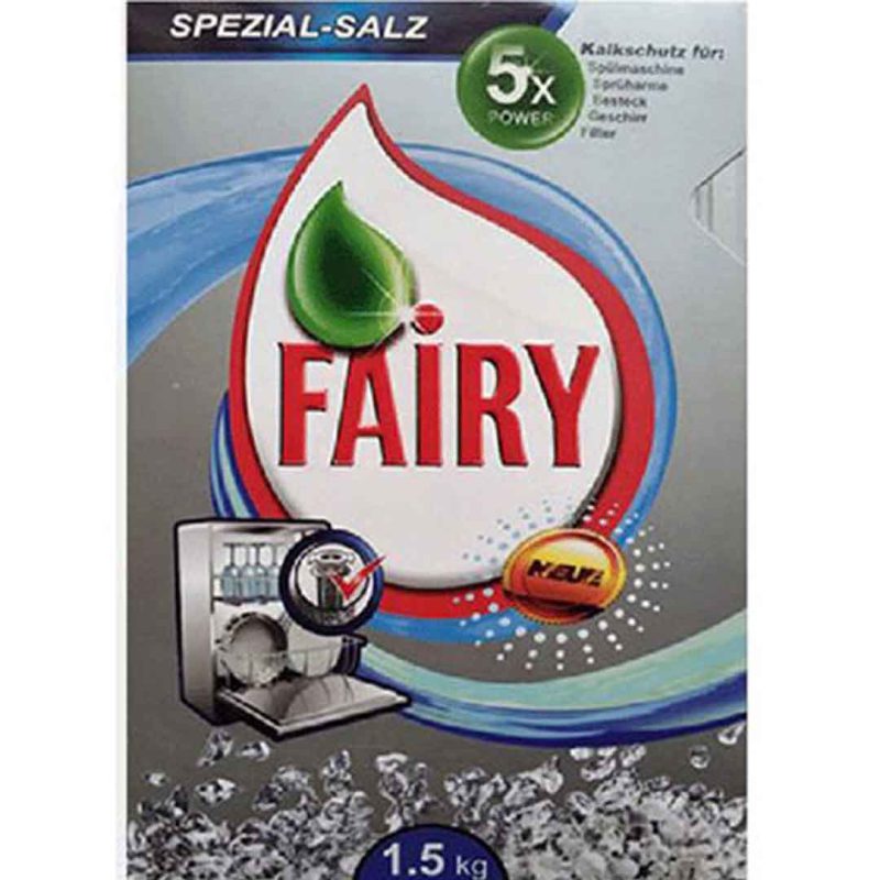نمک ماشین ظرفشویی فیری پلاتینیوم کیسه ای 1.5کیلو Fairy