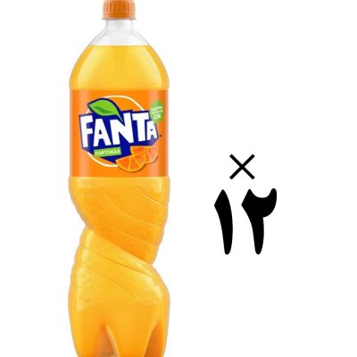 نوشیدنی گازدار پرتقال فانتا 12 عددی Fanta