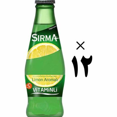 نوشیدنی ویتامینه با طعم لیمو سیرما 12 عددی Sirma