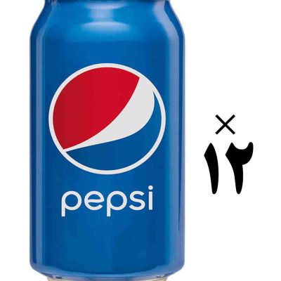 نوشابه پپسی اورجینال 12 عددی Pepsi