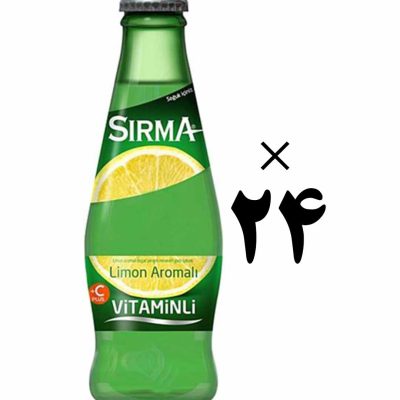 نوشیدنی ویتامینه با طعم لیمو سیرما 24 عددی Sirma