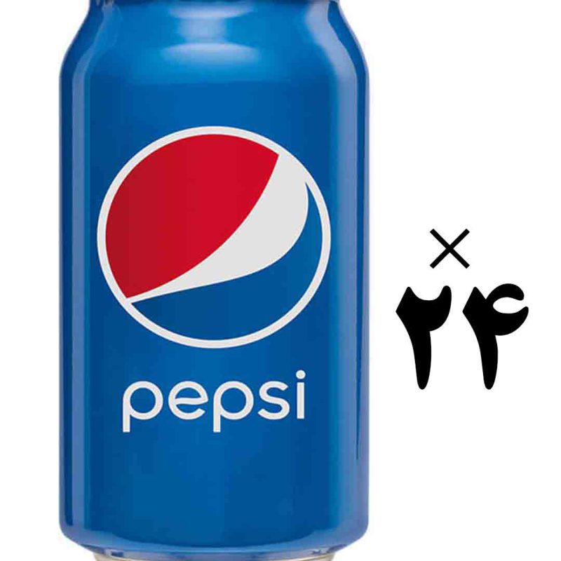 نوشابه پپسی اورجینال 24 عددی Pepsi