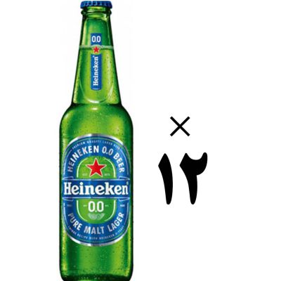 آبجو بدون الکل 12 عددی هینیکن Heineken