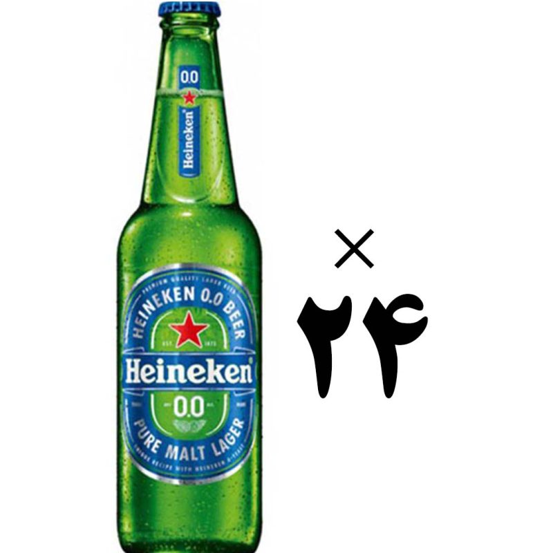 آبجو بدون الکل 24 عددی هینیکن Heineken