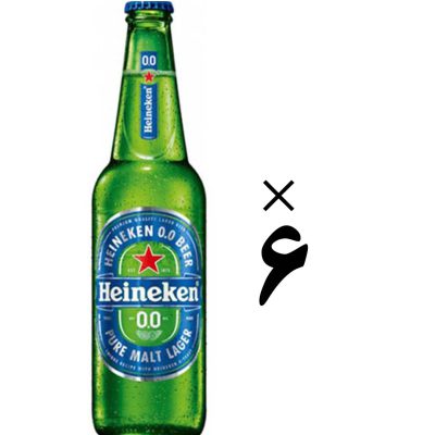 آبجو بدون الکل 6 عددی هینیکن Heineken