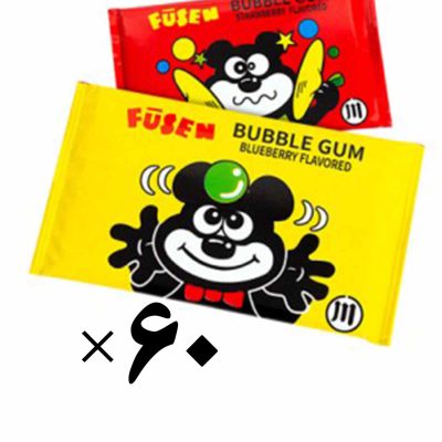 آدامس خرسی بادکنکی 40 عددی Fusen Bubble gum