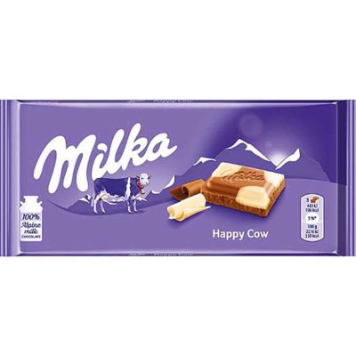شکلات میلکا 100 گرم مدل Mika Happy Cows