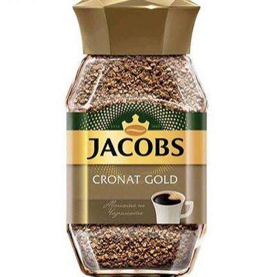 قهوه فوری جاکوبز 100 گرمی مدل Jacobs Cronat Gold