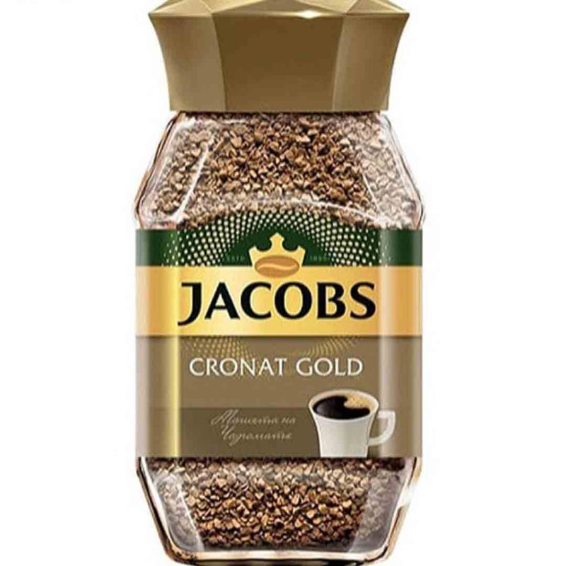 قهوه فوری جاکوبز 100 گرمی مدل Jacobs Cronat Gold