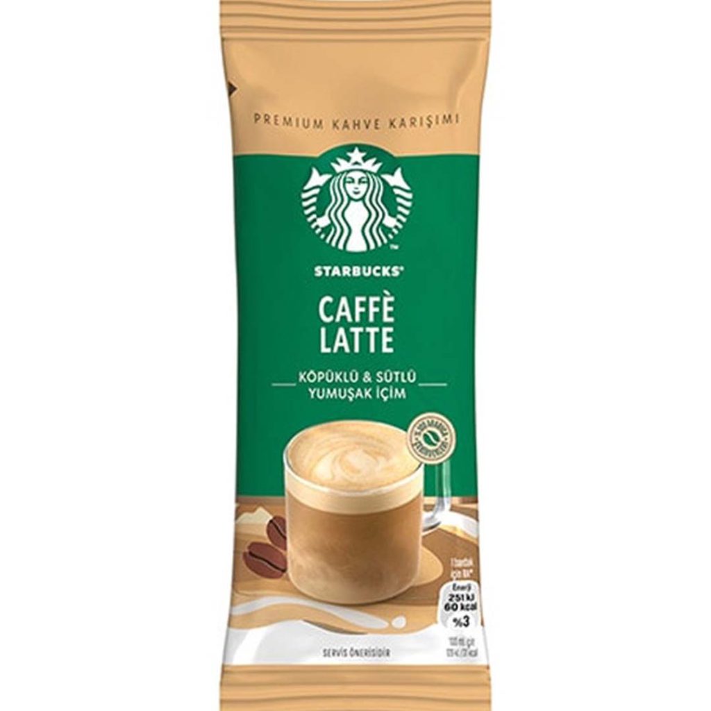 قهوه فوری لاته استارباکس 14 گرم StarBacks