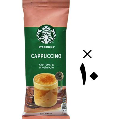 قهوه فوری کاپوچینو 10 عددی استارباکس Starbucks