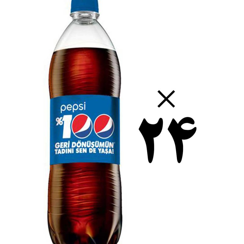 نوشیدنی گازدار پپسی کولا 24 عددی Pepsi Cola