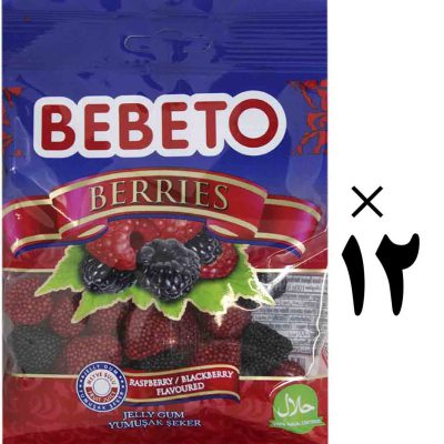پاستیل ببتو 12 عددی Bebeto Berries