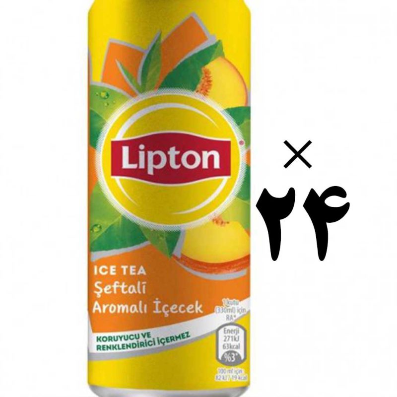 چای سرد لیپتون با طعم هلو 24 عددی Lipton