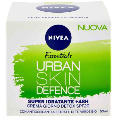 کرم مرطوب‌کننده روز نیوآ 50 میلی لیتر مدل Nivea Skin Defense