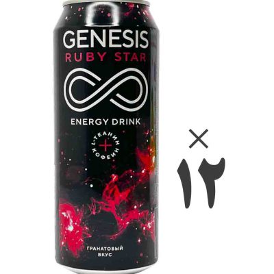 نوشیدنی انرژی زا جنسیس 12 عددی Genesis Buby Star