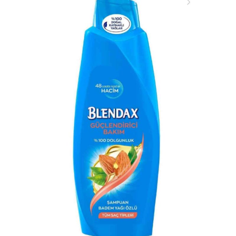شامپو ضد ریزش مو بلنداکس روغن بادام تقویتی 500 میلی لیتری Blendax