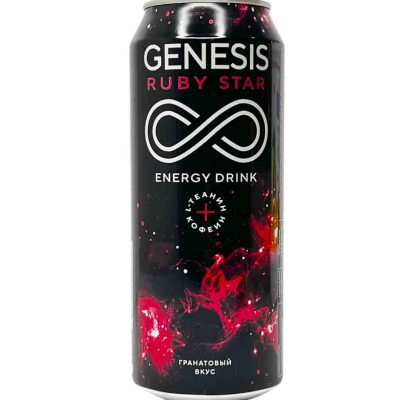 نوشیدنی انرژی زا جنسیس 500 میلی لیتر Genesis Buby Star