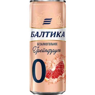 نوشیدنی گریپ فروت قوطی 330 میلی لیتری بالتیکا Baltika