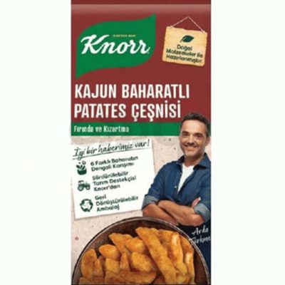 چاشنی تند مخصوص سیب زمینی 60 گرم کنور Knorr