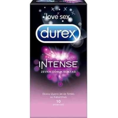 کاندوم تاخیری دورکس 10 عددی Durex Intense
