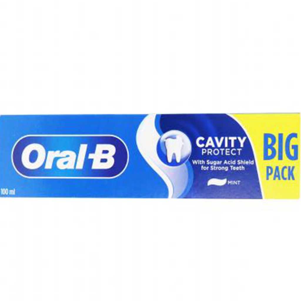 خمیر دندان اورال بی 100 میلی لیتر Oral-B Cavity protection