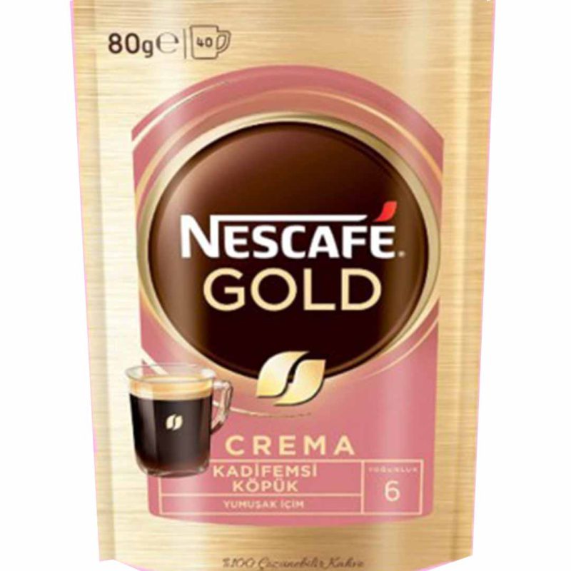 قهوه فوری نسکافه گلد کرما 80 گرمی Nescafe Gold