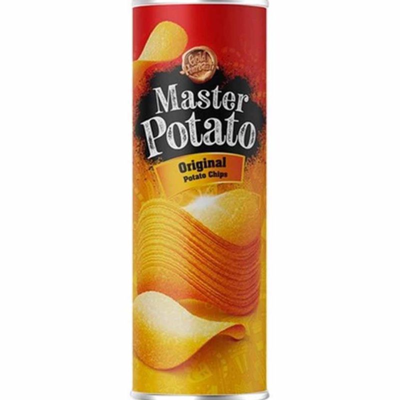 چیپس ساده نمکی مستر پوتیتو 160 گرم Master Potato