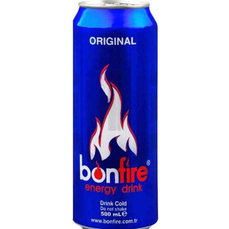 نوشیدنی انرژی زای بونفایر 500 میلی لیتر Bonfire