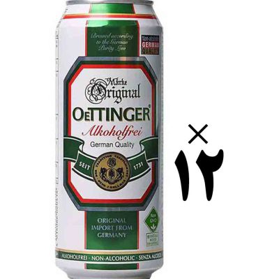 نوشیدنی آبجو بدون الکل اوتینگر 12 عددی Oettinger