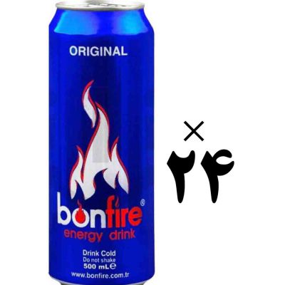 نوشیدنی انرژی زای بونفایر 24 عددی Bonfire