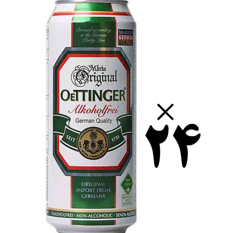 نوشیدنی آبجو بدون الکل اوتینگر 24 عددی Oettinger