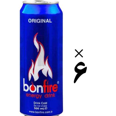 نوشیدنی انرژی زای بونفایر 6 عددی Bonfire