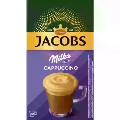 قهوه میلکا کاپوچینو جاکوبز 10 عددی Jacobs Milka Cappuccino
