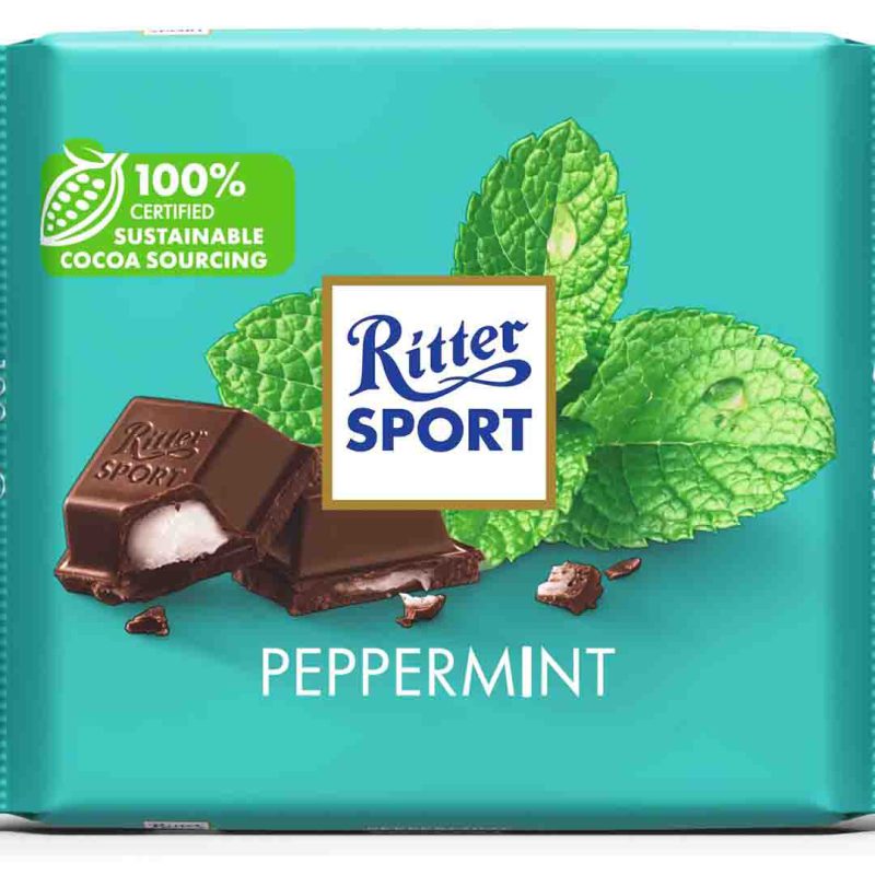 شکلات نعناع ریتر اسپورت 100 گرمی Ritter Sport